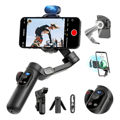 GIMBAL AOCHUAN SMART XE SEGUIMIENTO AI 3 EJES CELULAR NEGRO