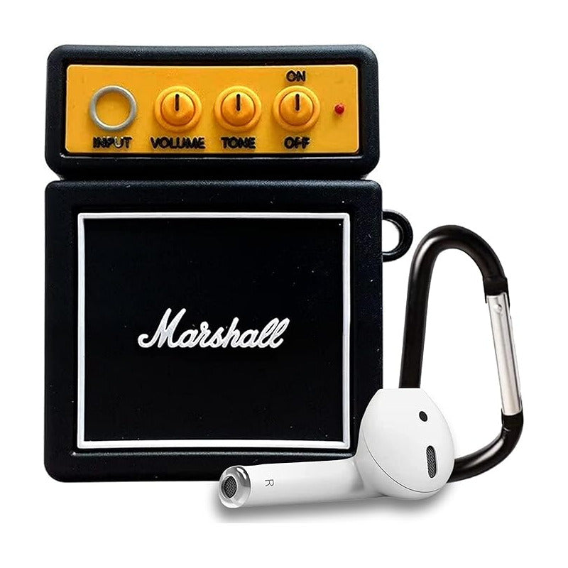 ESTUCHE AUDIFONOS AIRPODS 1RA | 2DA GEN TIPO AMPLIFICADOR MIXTO