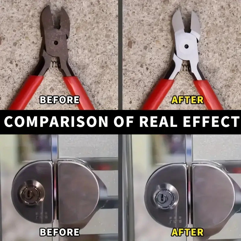 SPRAY UNIVERSAL REMOVEDOR ÓXIDO CORROSIÓN METAL VEHÍCULOS NEGRO