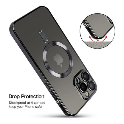 ESTUCHE PROTECTOR FLEXIBLE MAGNETICO QI PARA IPHONE 15 PRO