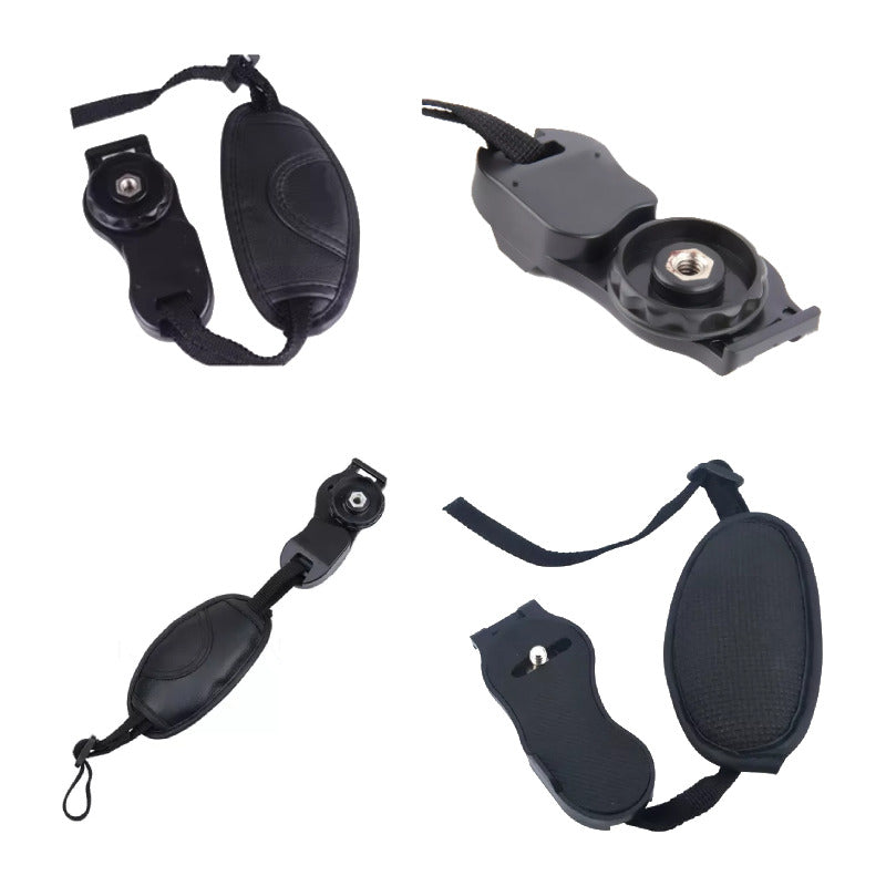 CORREA MANO AJUSTABLE CAMARA DSLR NIKON CANON SONY NEGRO CORREA MANO