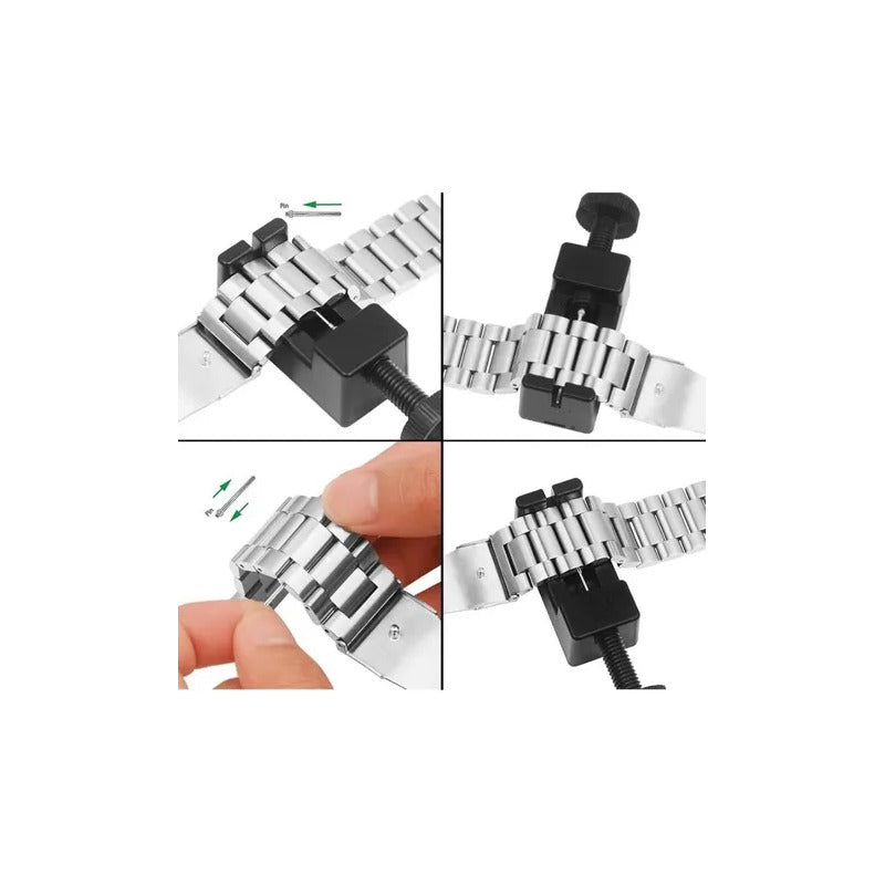 HERRAMIENTA REMOVEDOR CORREA RELOJ NEGRO PLÁSTICO RELOJERÍA