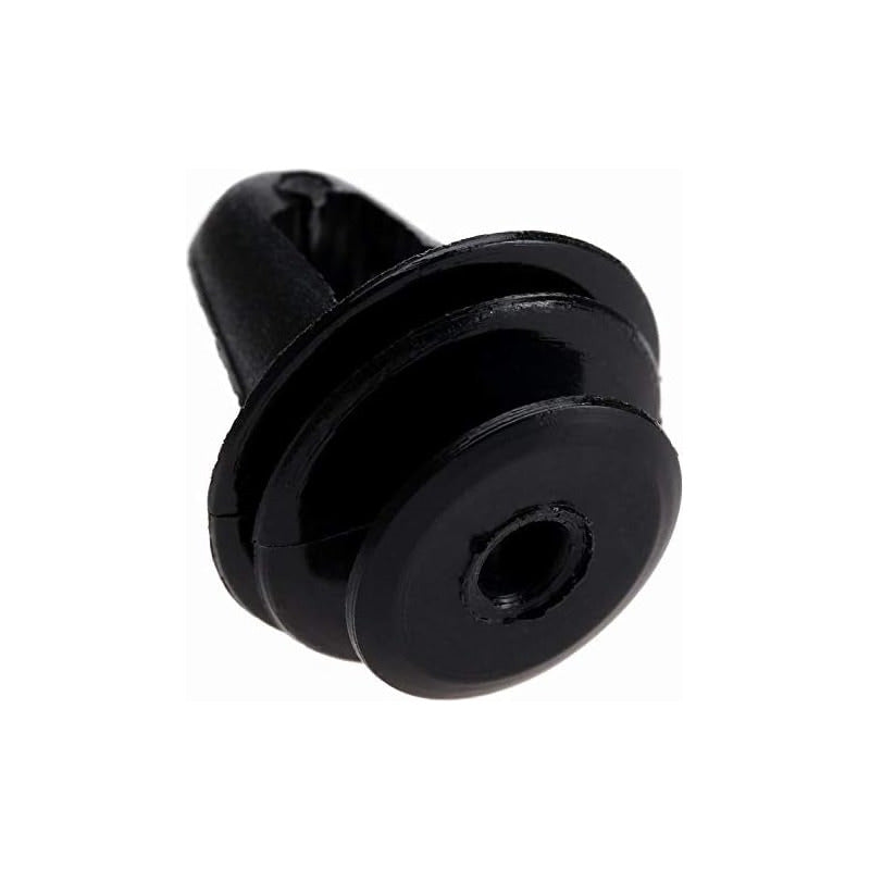 10X PIN CLIP PLÁSTICO REMACHE AJUSTE CARRO RETENEDOR MOTOR NEGRO