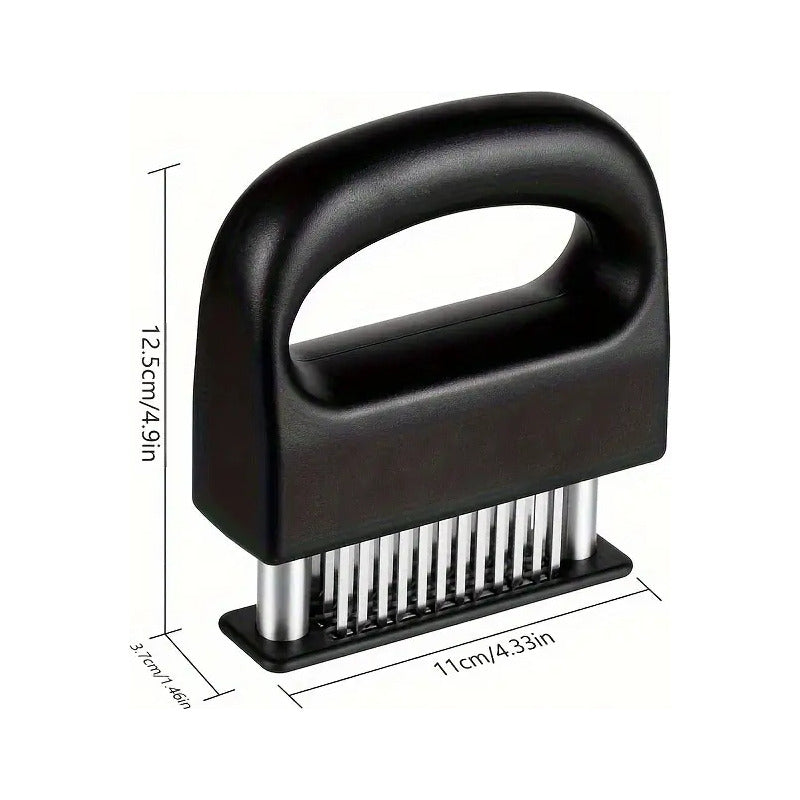 ABLANDADOR CARNE PROFESIONAL ACERO INOXIDABLE MULTIUSOS NEGRO