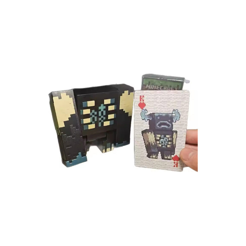 JUEGO CARTAS POKER FIRST SERIES VERSION LIMITADA MINECRAFT PIXEL MINECRAFT INGLÉS