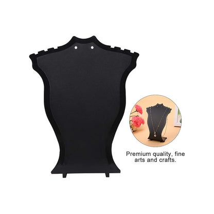 EXHIBIDOR COLLAR ARETES JOYAS PENDIENTES SOPORTE JOYERIA BLANCO