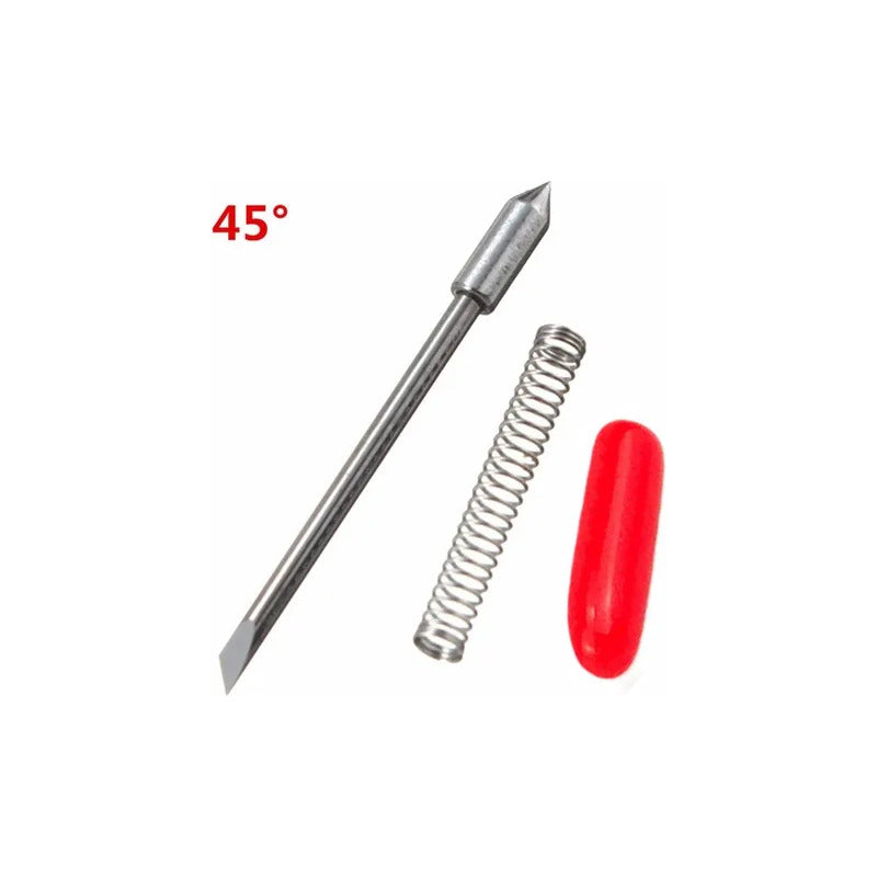 5X JUEGO CUCHILLAS PLOTTER CORTE GRAPHTEC CB09 45° CAMEO 45°