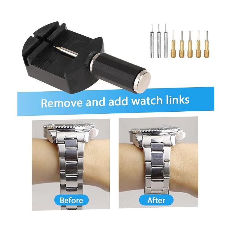 KIT HERRAMIENTA REMOVEDOR CORREA RELOJ RELOJERÍA JOYERÍA