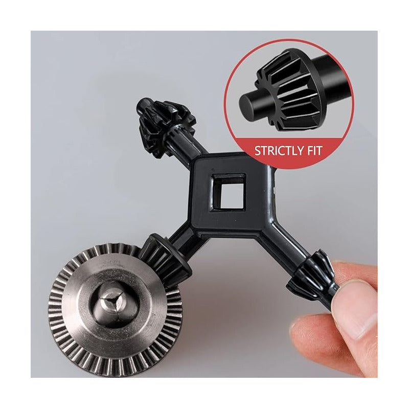 LLAVE TALADRO MANDRIL MANUAL MULTIFUNCIÓN 4-EN-1 HEXAGONAL