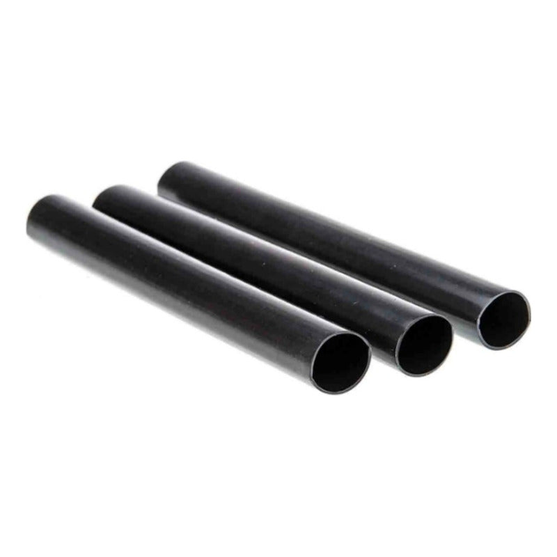 10X CONECTOR TERMOENCOGIBLE TERMORETRACTIL NEGRO 4MM X 20MM