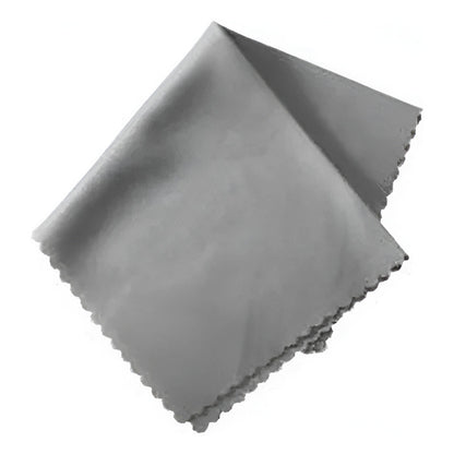 PAÑO SEDA FRANELA LIMPIEZA CELULAR CAMARA GAFAS 60X75MM GRIS