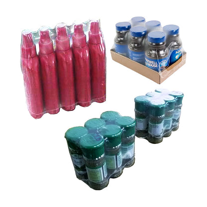 PLÁSTICO BOLSA TERMOENCOGIBLE PVC 10CMS X 5MTS ALIMENTOS TRANSPARENTE