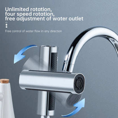 GRIFO MULTIFUNCIONAL ADAPTADOR LAVADO COCINA PLATEADO BRILLANTE