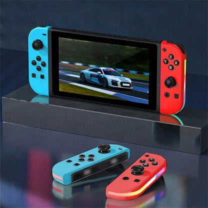 CONTROL MANDO INALÁMBRICO PARA NINTENDO SWITCH JOY-CON AZUL / ROJO | LED