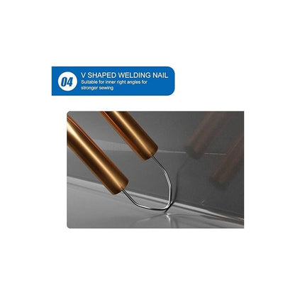 20X GRAPAS SOLDAR PLÁSTICO REPARACIÓN RESTAURACIÓN PLATEADO 110V