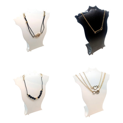 SET RELOJ MUJER LUJO 5 PULSERAS ANÁLOGO CORAL BRILLANTE NEGRO CORAL CLARO NEGRO