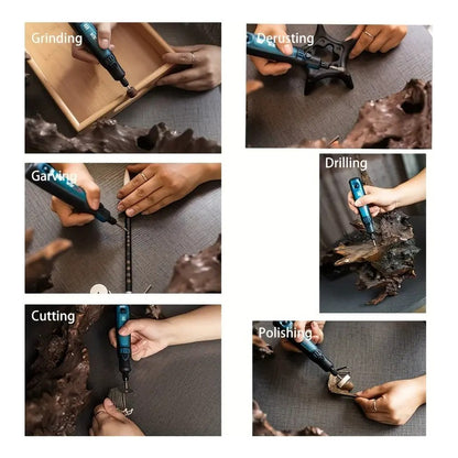 AMOLADORA ELÉCTRICA BRICOLAJE MOTOTOOL MINI TALADRO EMPRENDE 3.6V 50HZ / 60HZ 15 W