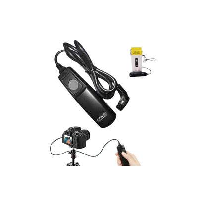 DISPARADOR CONTROL REMOTO NIKON CAMARA DSLR RS-N1 NEGRO