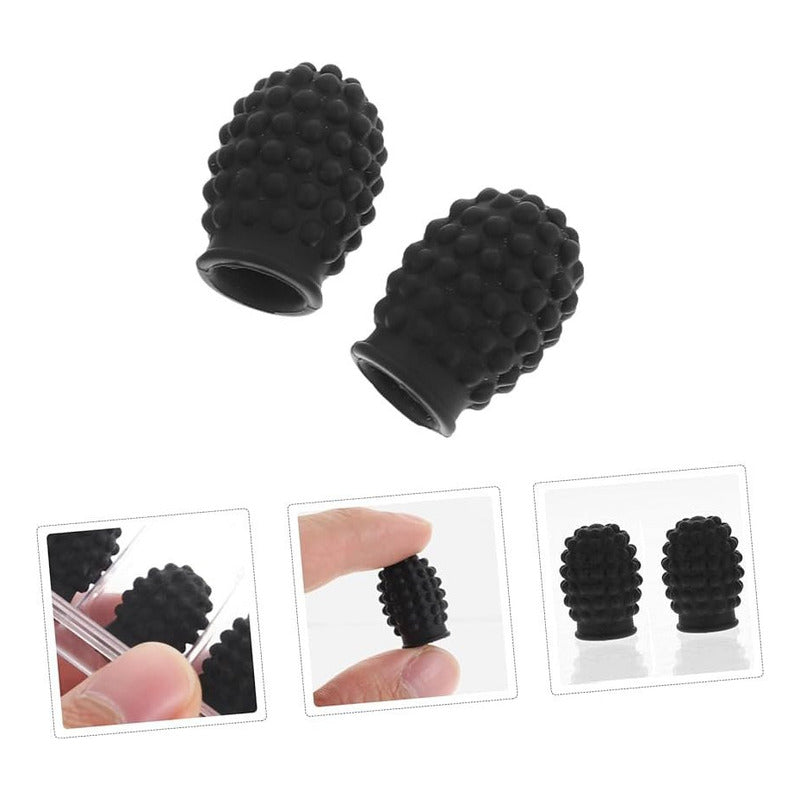 REDUCTOR SONIDO BAQUETAS PROTECTOR PROFESIONLAL 5A BATERÍA NEGRO 5A