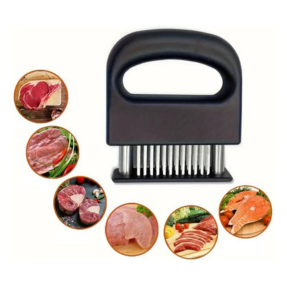 ABLANDADOR CARNE PROFESIONAL ACERO INOXIDABLE MULTIUSOS NEGRO