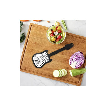 RALLADOR QUESO 3 EN 1 ACERO INOXIDABLE GUITARRA ELÉCTRICA NEGRO