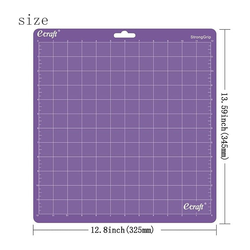 TAPETE CORTE 12 PULGADAS STRONG GRIP CAMEO 4 VIOLETA OSCURO