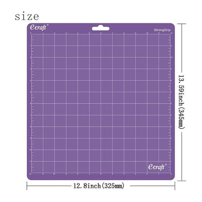 TAPETE CORTE 12 PULGADAS STRONG GRIP CAMEO 4 VIOLETA OSCURO