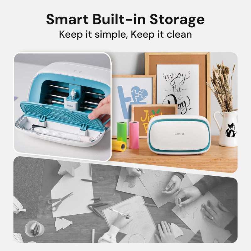 PLOTTER CORTE LIKCUT S501 AZUL OFICINA CRAFT EVENTOS FIESTAS