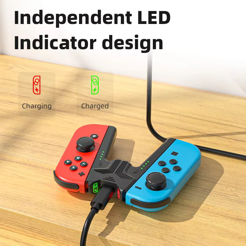 SOPORTE ESTACIÓN CARGA CONVERTIDOR CONTROL SWITCH JOY-CON