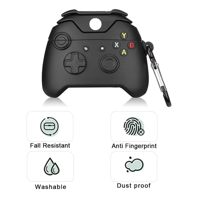 ESTUCHE AUDIFONOS AIRPODS 3 GEN TIPO CONTROL XBOX CLÁSICO MIXTO