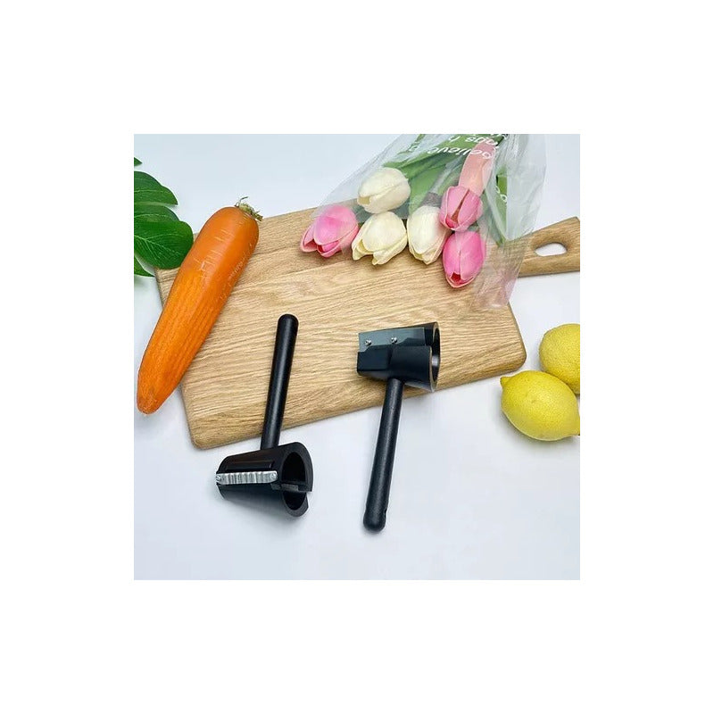 CORTADOR ESPIRAL FRUTAS ZANAHORIAS RÁBANOS PAPAS NEGRO