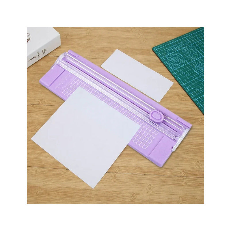 CORTADOR PAPEL BIDIRECCIONAL A4 MANUAL PORTATIL GUILLOTINA