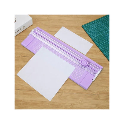 CORTADOR PAPEL BIDIRECCIONAL A4 MANUAL PORTATIL GUILLOTINA