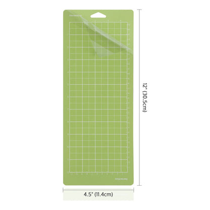 TAPETE CORTE 12  X 4.5  PARA CRICUT JOY STANDAR GRIP VERDE VERDE CLARO