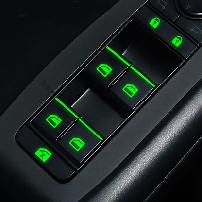 CALCOMANIA AUTOADHESIVA LUMINOSA FLUORESCENTE ELEVAVIDRIOS