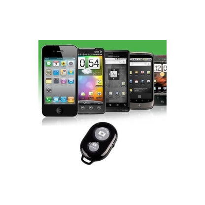 CONTROL REMOTO INALÁMBRICO BLUETOOTH CELULAR CÁMARA IOS 360 NEGRO