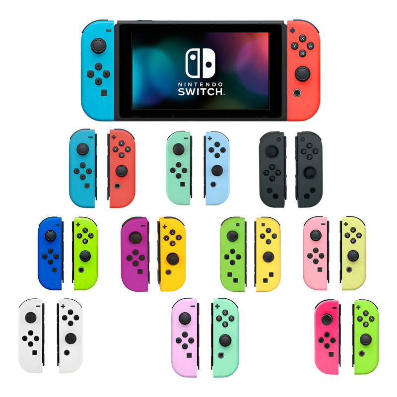 CONTROL MANDO INALÁMBRICO PARA NINTENDO SWITCH JOY-CON ROJO Y AZUL