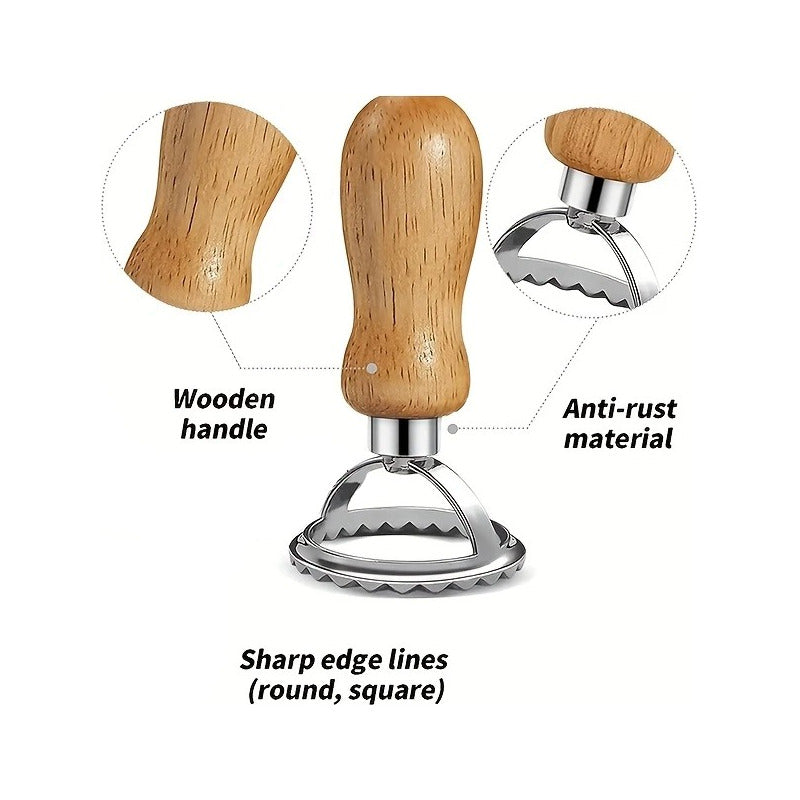 CORTADOR REDONDO MASA PASTA GALLETAS PASTELERÍA COCINA PLATEADO