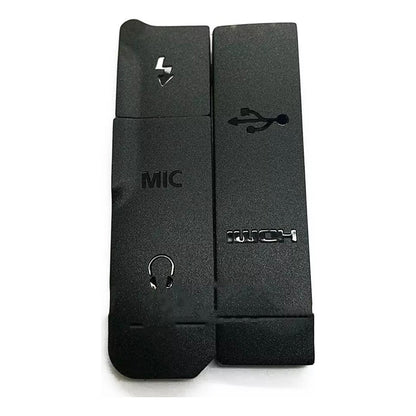 TAPA COBERTOR GOMA CAUCHO CONEXIONES CANON 5D MARK 4 NEGRO