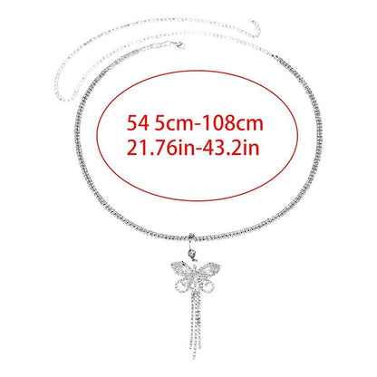 CADENA CINTURA CORAZON AMOR INCRUSTACION PIEDRAS MODA FASHIO PLATEADO