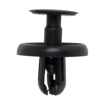 10X CLIPS RETENCIÓN EMPUJE REMACHE AJUSTE CARRO 20X10.5X7MM NEGRO