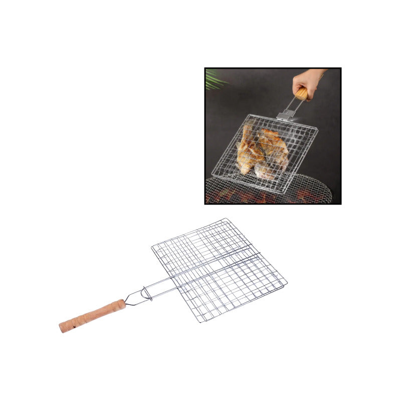 PARRILLA BBQ ASADOS ACAMPAR PICNIC CARNE BISTEC VERDURAS