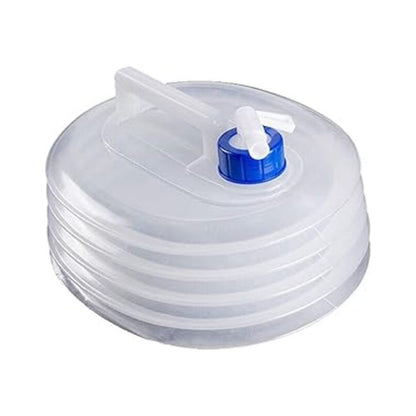 CONTENEDOR PLEGABLE AGUA CAMPING PASEO PESCA GASOLINA 10 LTS