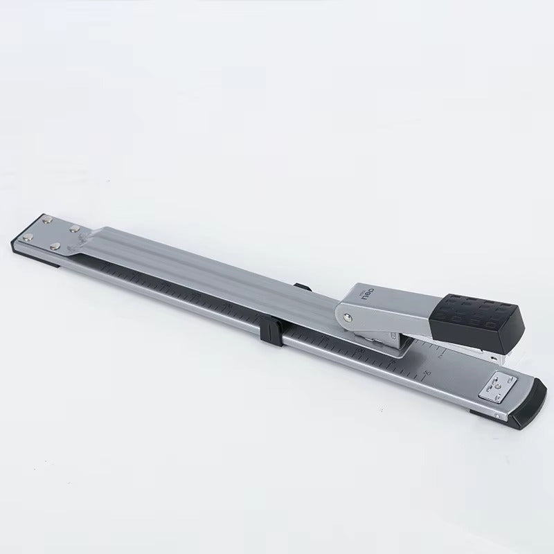 GRAPADORA BRAZO LARGO 12 PULGADAS DOCUMENTOS LIBROS REVISTAS GRIS OSCURO