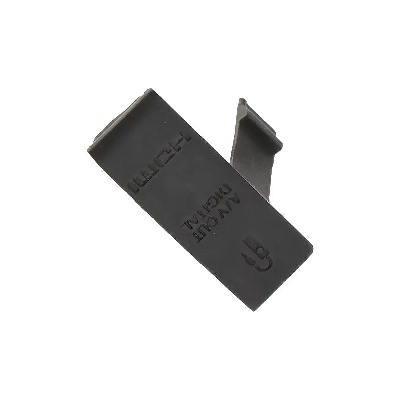 TAPA COBERTOR GOMA CAUCHO GUARDAPOLVO CONEXIONES CANON 500D NEGRO