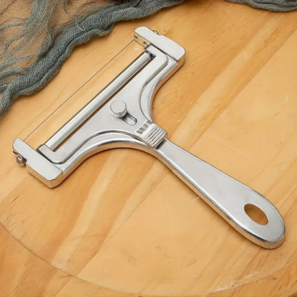 CORTADOR AJUSTABLE QUESO PROFESIONAL CULINARIA COCINA PLATEADO