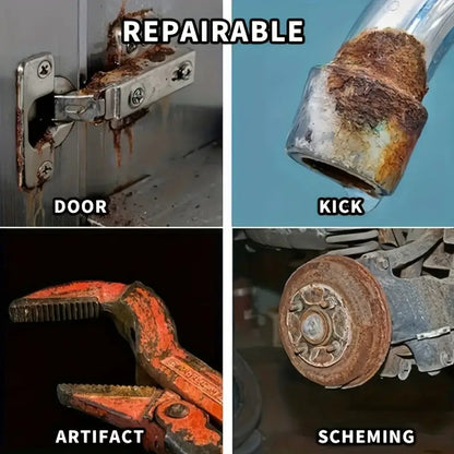 SPRAY UNIVERSAL REMOVEDOR ÓXIDO CORROSIÓN METAL VEHÍCULOS NEGRO