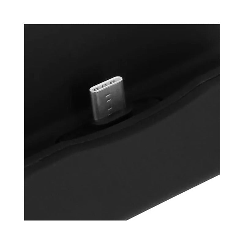 CARGADOR CELULAR BAHÍA USB TIPO C ANDROID CARGA RÁPIDA NEGRO