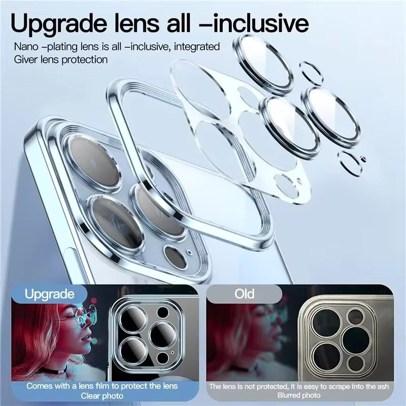 ESTUCHE PROTECTOR FLEXIBLE MAGNETICO QI PARA IPHONE 15 PRO