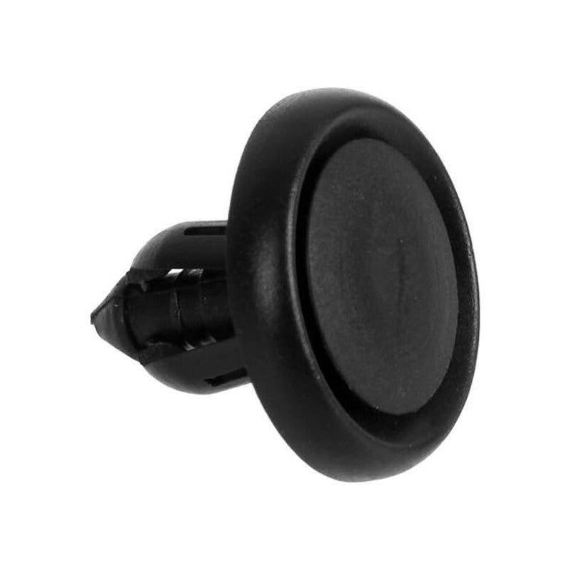 10X CLIPS RETENCIÓN EMPUJE REMACHE AJUSTE CARRO 20X10.5X7MM NEGRO